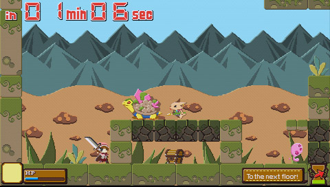 Jikandia: The Timeless Land screenshot 3 for PSP